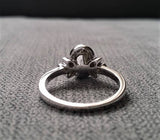The Luella EF White Moissanite Center