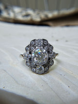 Ophelia Vintage Victorian Engagement Ring | PenelliBelle