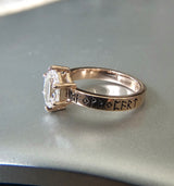 Frigg Viking Engagement Ring - Norse Rune Wedding Band | PenelliBelle