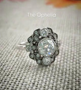 Ophelia Vintage Victorian Engagement Ring | PenelliBelle