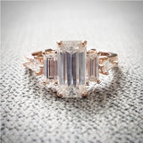 The Petite Ingrid EF White Moissanite
