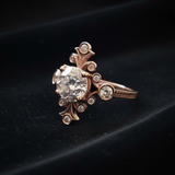 Fountainhead Ring - Dark Background