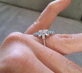 The Ambrosia (Moissanite/Turquoise)