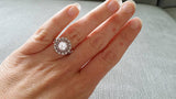 The Mae (Prong Set) GH White Moissanite