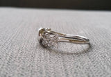 The Dogwood Opal center Engagement Ring (Bezel)
