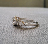 The Ellie OEC Moissanite Center