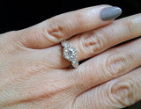 The Ellie OEC Moissanite Center
