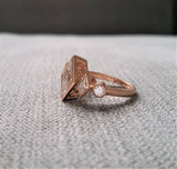 The Harlow GH moissanite