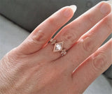 The Harlow GH moissanite
