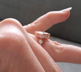 The Harlow GH moissanite