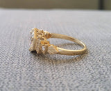 The Florence Larger 8 mm Version with EF Moissanite
