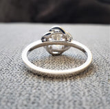 The Cosmos Moissanite center