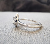 The Cosmos Moissanite center