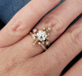 The Fountainhead OEC EF Moissanite Center