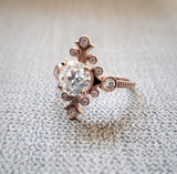 The Fountainhead OEC EF Moissanite Center
