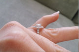 The Elsa moissanite (7 mm)